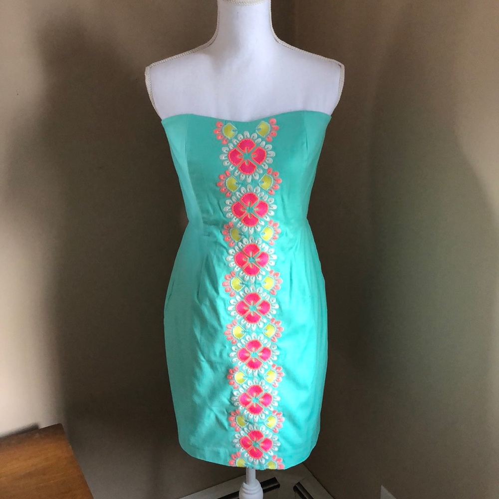Vineyard Vines strapless dress
